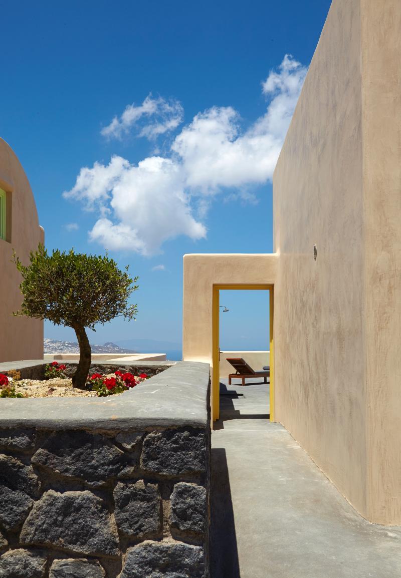 North Santorini A Luxury Spa Hotel Pýrgos Exteriör bild