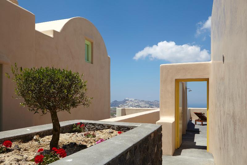 North Santorini A Luxury Spa Hotel Pýrgos Exteriör bild