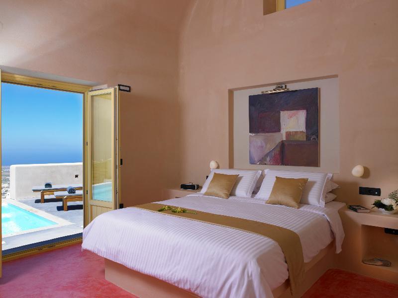 North Santorini A Luxury Spa Hotel Pýrgos Exteriör bild