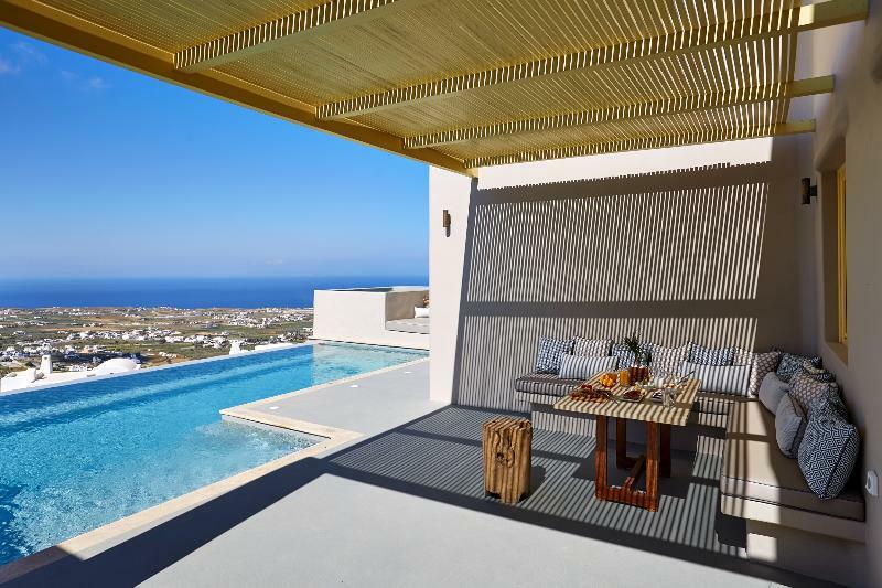 North Santorini A Luxury Spa Hotel Pýrgos Exteriör bild
