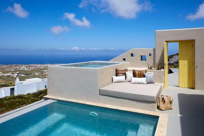 North Santorini A Luxury Spa Hotel Pýrgos Exteriör bild