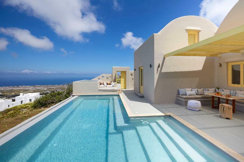 North Santorini A Luxury Spa Hotel Pýrgos Exteriör bild